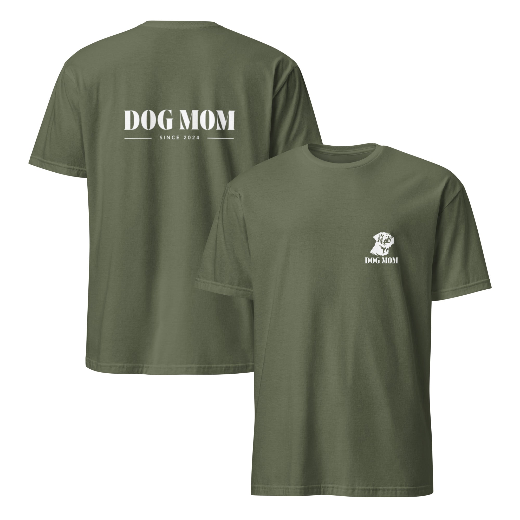 "Dog Mom" T-Shirt - Personaliseerbaar